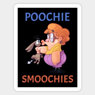 Poochie Smoochies Dog Design Magnet